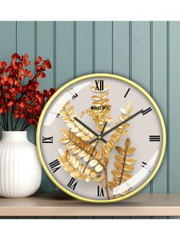 Olive Tree - Grey Plastic Wall Clock