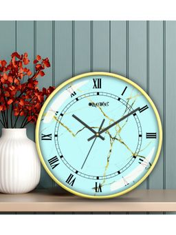 Olive Tree - Blue Plastic Wall Clock