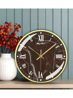 Olive Tree - Brown Plastic Wall Clock