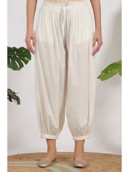 W - Ankle Length Pure Cotton Gathered Salwar