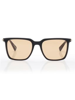 Shisen Fox - Unisex Arias Kimyou Acetate Brown Square Uv Coating Full Rim Sunglass-Asg50 (54)