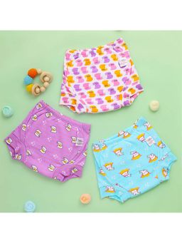 Superbottoms - Bummy World Cotton Printed Padded Underwears (Pack of 3)