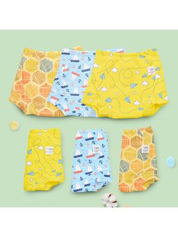 Superbottoms - Explorer Cotton Printed Padded Underwears (Pack of 6)