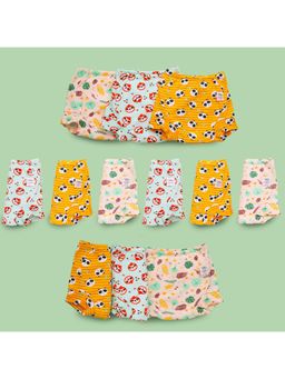 Superbottoms - Jungle Jam Cotton Printed Padded Underwears (Pack of 12)