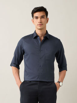 Arrow - Blue Men's Liberty Regular Fit Auto Press Shirt