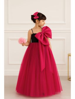 Foreverkidz - Berry Bow Love Evening Gown