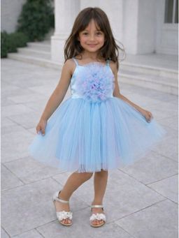 Foreverkidz - Sky berry Tutu Knee Length Dress