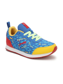 Puma - Sunny Jr V1 Unisex Blue Sneakers
