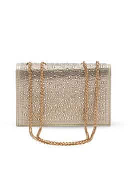 Lino Perros - Texas Aurelia Light Gold Sling Bag with Detachable Strap
