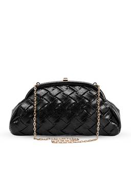 Lino Perros - Texas Lana Black Sling Bag with Detachable Strap