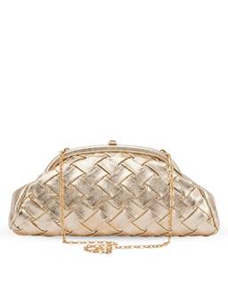 Lino Perros - Texas Lana Gold Sling Bag with Detachable Strap