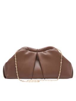 Lino Perros - Texas Aurelle Coffee Sling Bag with Detachable Strap