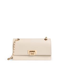 Lino Perros - Voyage Lily Off-White Sling Bag with Detachable Strap
