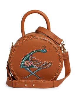 RASHKI - Beau Hand Art Women's Handpainted Sling Bag