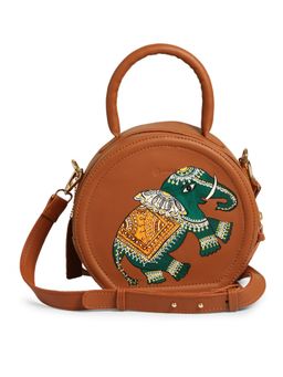 RASHKI - Beau Jumbo Art Women's Handpainted Sling Bag
