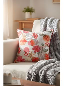 CASA INDIA - Blossom Dream Cushion Cover (16x16 Inches)