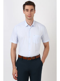 Peter England - Men White Regular Fit Formal Shirt