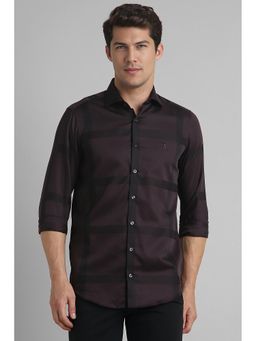 Simon Carter - Brown Casual Checks Shirt