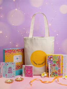 Doodle Collection - White 6-In-1 Gift Set