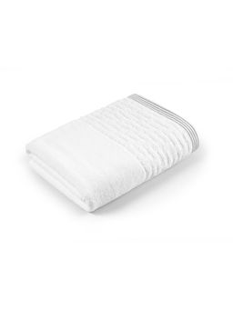 MYTRIDENT - White Geo Bath Towel (L)