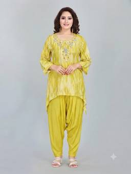 SANAA - Women Yellow Printed Pure Viscose Co-ord Set