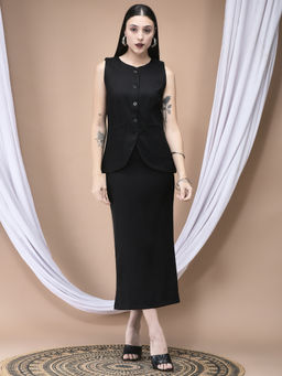 Fnocks - Black Women Co-Ord Set