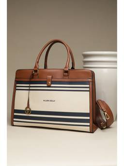Allen Solly - Women Beige Casual Shoulder Bag with Detachable Strap