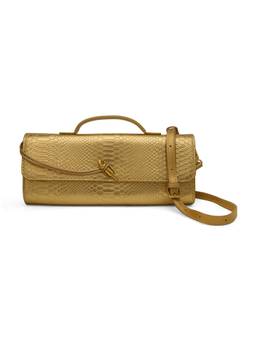 Akiki London - Women Derby Clutch With Detachable Strap (Gold)