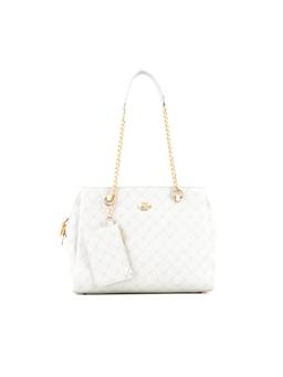 Lavie Paris - Women's Mono Ami Satchel With Mini Pouch (Ivory)