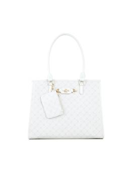 Lavie Paris - Women's Mono Melanie Pro Shoulder Bag With Mini Pouch (White)