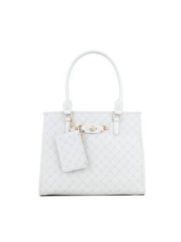 Lavie Paris - Women's Mono Melanie Handbag With Mini Pouch (White)