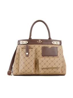 Lavie Paris - Women's Mono Genial 3Poches Handbag With Detachable Strap (Beige)