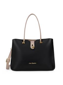 Lavie Signature - Franklin 3C Women's Satchel With Detachable Strap (Black)