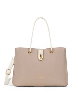 Lavie Signature - Franklin 3C Women's Satchel With Detachable Strap (Beige)