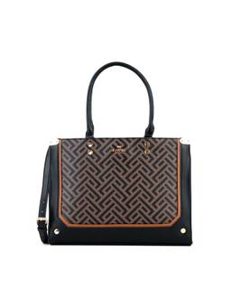 Lavie Paris - Women's Mono Ll Paul Box Satchel With Detachable Strap (Black)