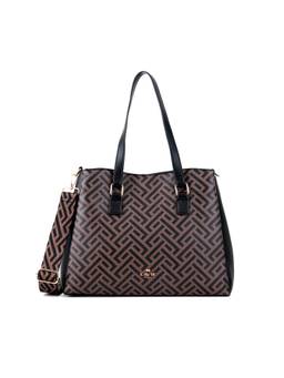 Lavie Paris - Women's Mono Ll Rumia 3C Satchel With Detachable Strap (Black)