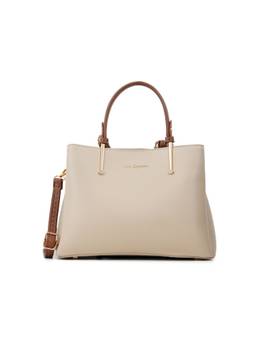 Lavie Signature - Women's Mono Roswel Handbag With Detachable Strap (Off White)