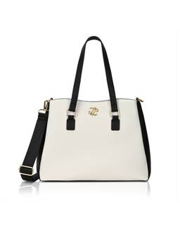 Lavie Signature - Ls Missoula26 Shoulder Bag With Detachable Strap - White