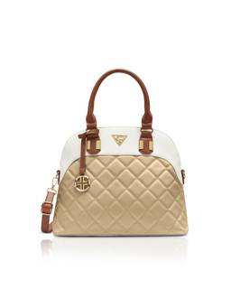 Lavie Signature - Texas26 Woman'S Satchel With Detachable Strap (Beige)