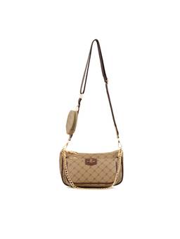 Lavie Paris - Women's Mono Alfie Sling Bag With Detachable Strap (Beige)