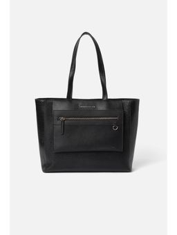 Van Heusen - Women Black Solid Formal Shoulder Bag