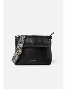 Van Heusen - Women Black Solid Casual Sling Bag