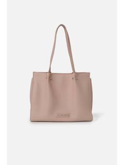 Van Heusen - Women Nude Textured Casual Shoulder Bag