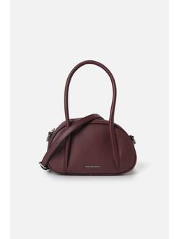 Van Heusen - Women Brown Solid Casual Shoulder Bag with Detachable Strap