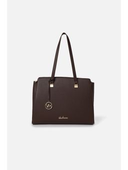 Van Heusen - Women Brown Textured Casual Shoulder Bag