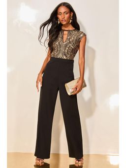 Lipsy - Sequin Keyhole Jumpsuit