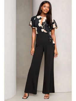 Lipsy - 2 in 1 Flutter Sleeve Jumpsuit