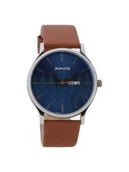 Sonata - Round Dial Analog Watch for Men_77105SL05