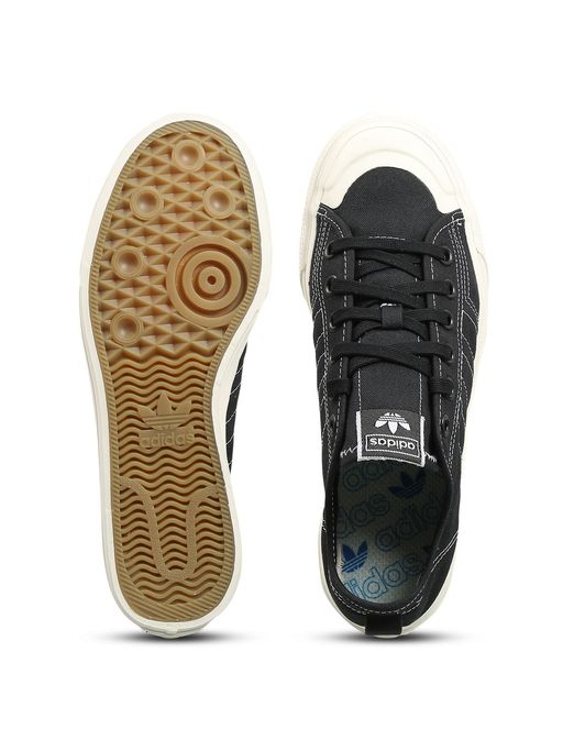 adidas gazelle silver green womens adidas Men's Nizza RF Shoes, Size 9.5, White/White/White main image 1