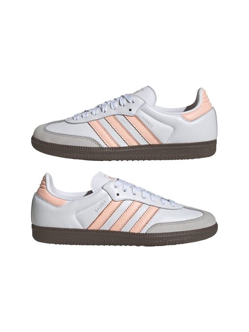 adidas gazelle silver green womens Women's Samba White/Black/Red main image 1